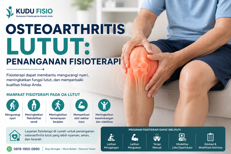 Osteoarthritis Lutut dan Peran Fisioterapi